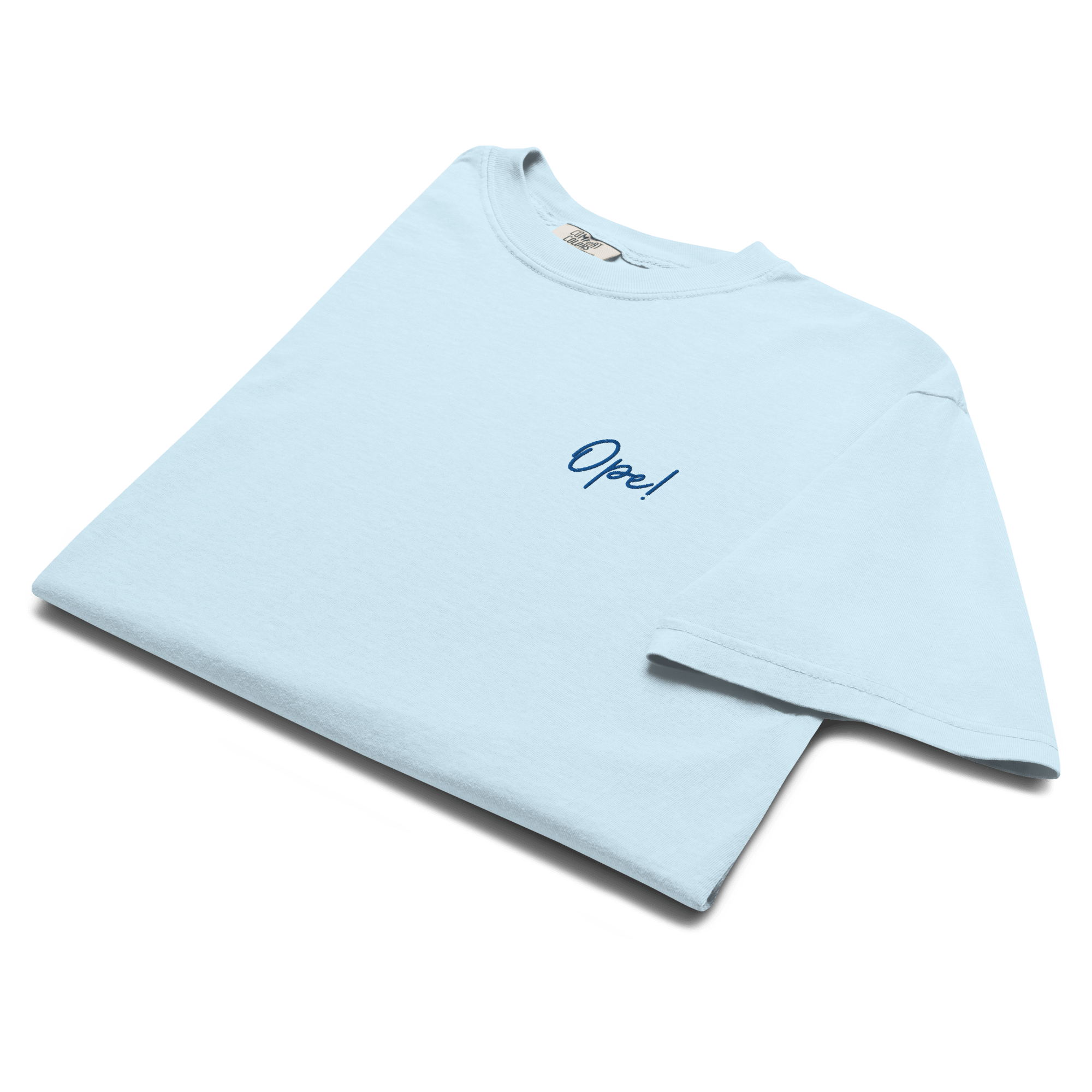 Ope! Embroidered Tee - Heartland Stitch