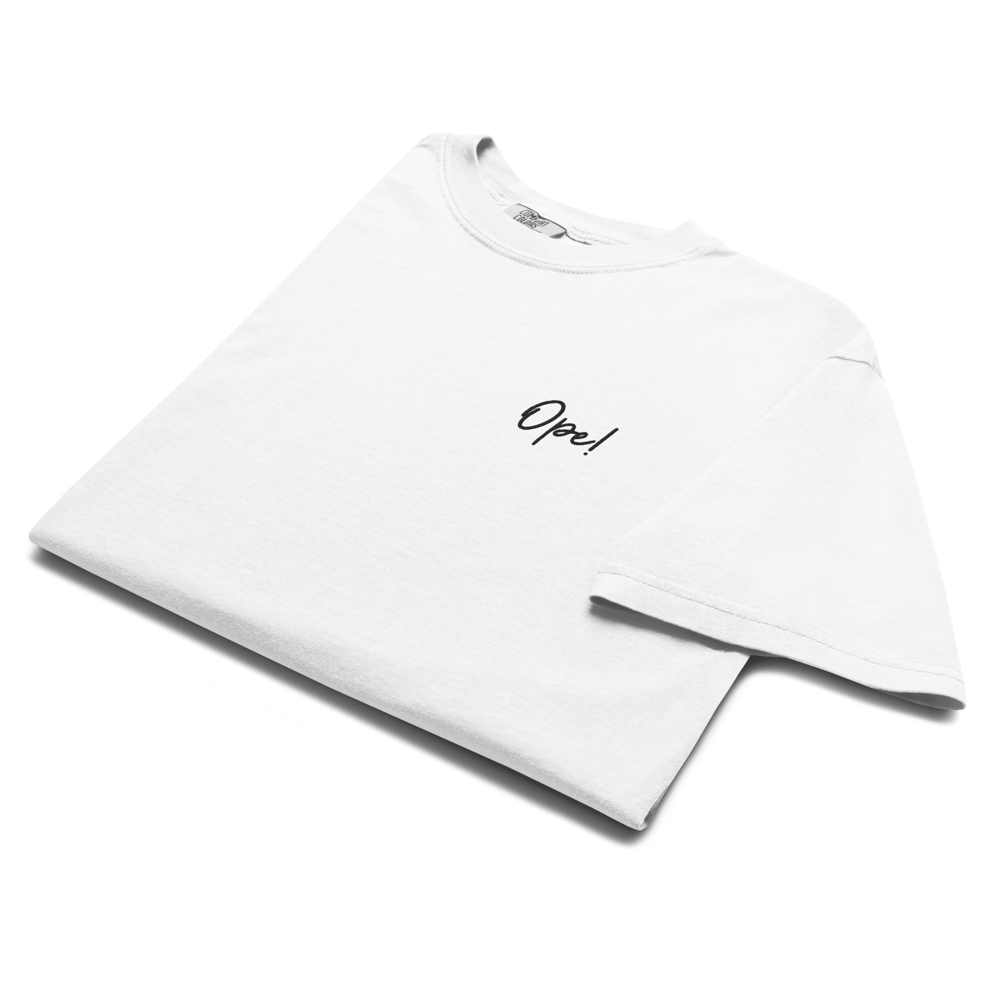 Ope! Embroidered Tee - Heartland Stitch