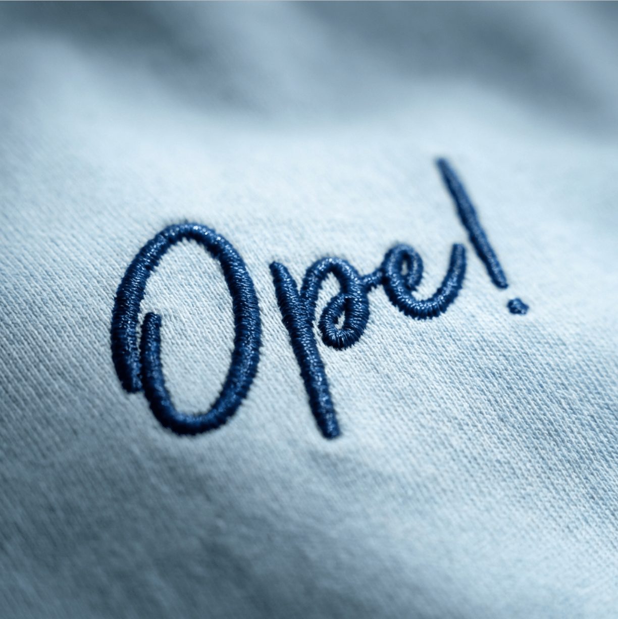 Ope! Embroidered Tee - Heartland Stitch