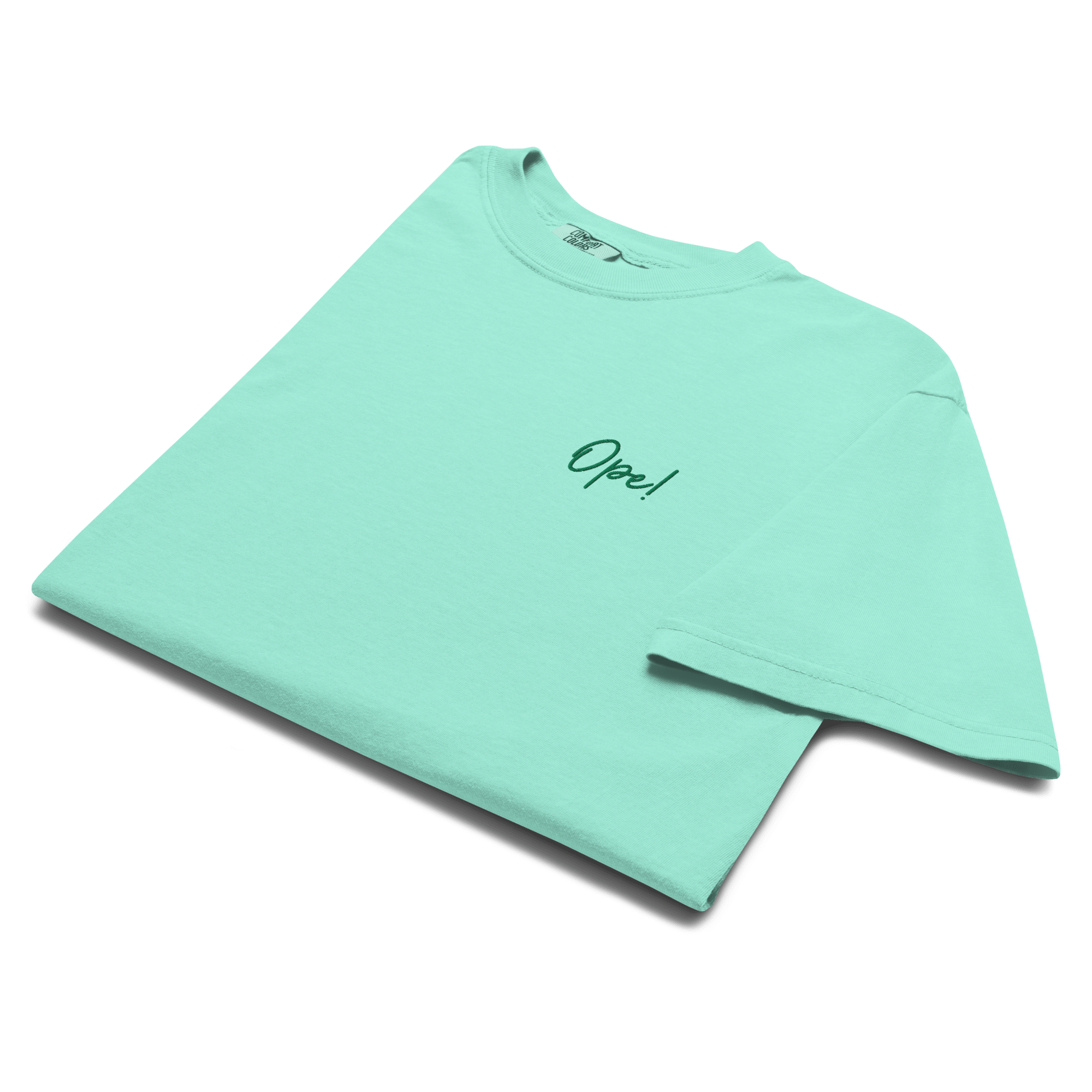 Ope! Embroidered Tee - Heartland Stitch