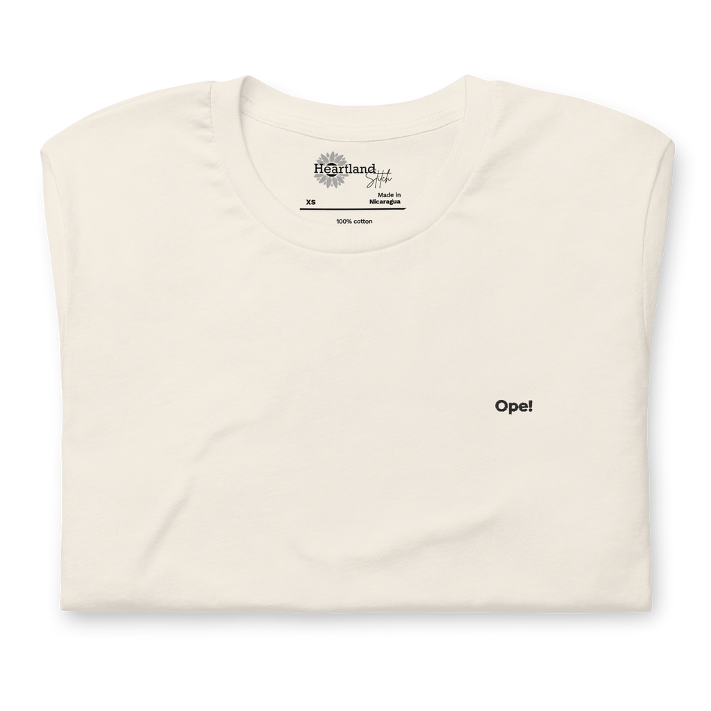 Ope! Tee | Classic Fit - Heartland Stitch