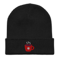 Organic Cotton Beanie | Embroidered Winter Coffee Mug Hat | Cozy Holiday Gift - Heartland Stitch
