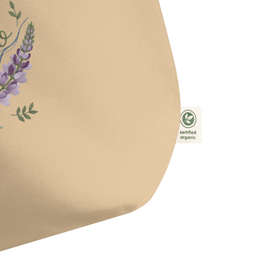 Oswego IL Floral Eco - Tote Bag - Heartland Stitch
