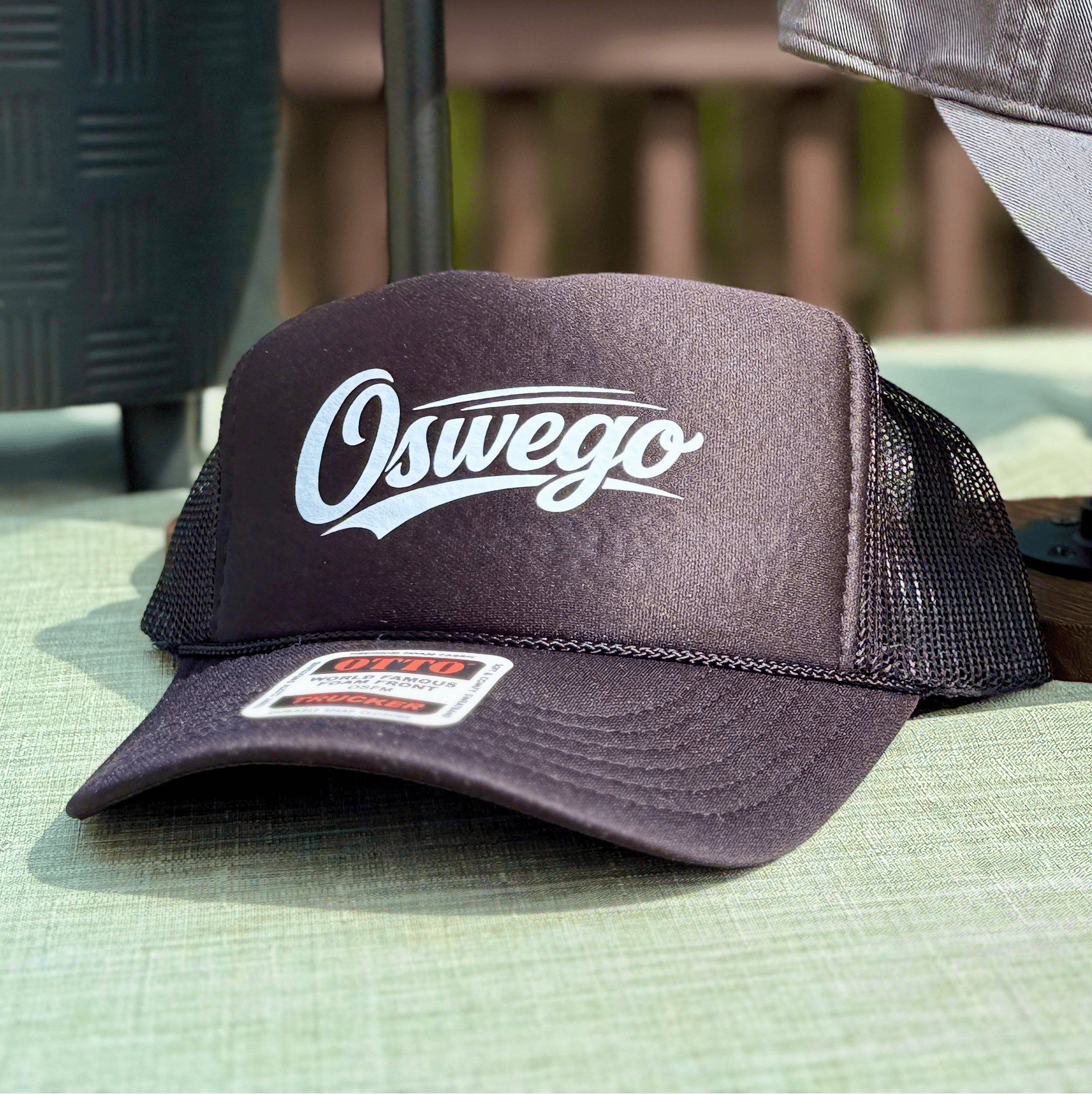 Oswego Vintage Trucker Hat - Heartland Stitch