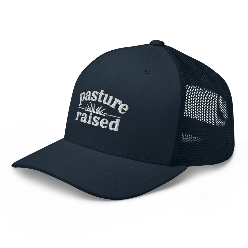 Pasture Raised Trucker Cap - Heartland Stitch