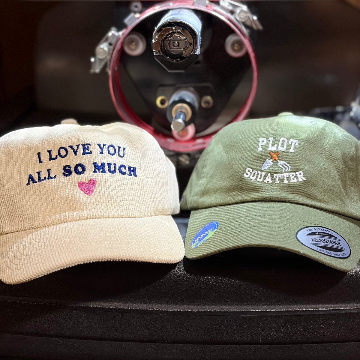 Plot Squatters EcoWash Dad Hat - Heartland Stitch