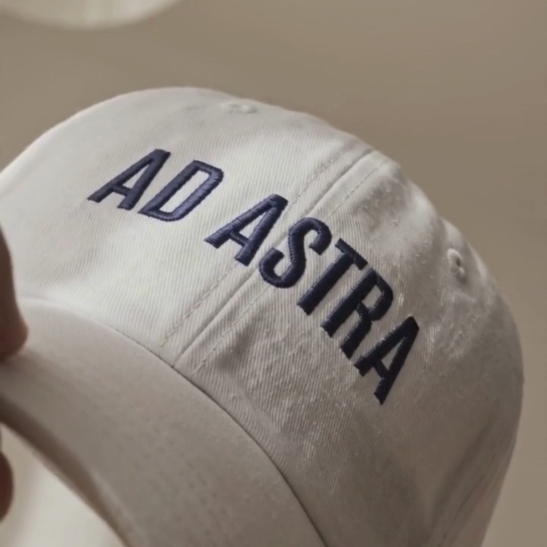 Ad Astra Per Aspera Embroidered Dad Hat