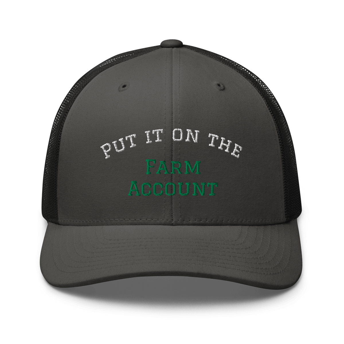 Put it on the Farm Account Trucker Hat - Heartland Stitch