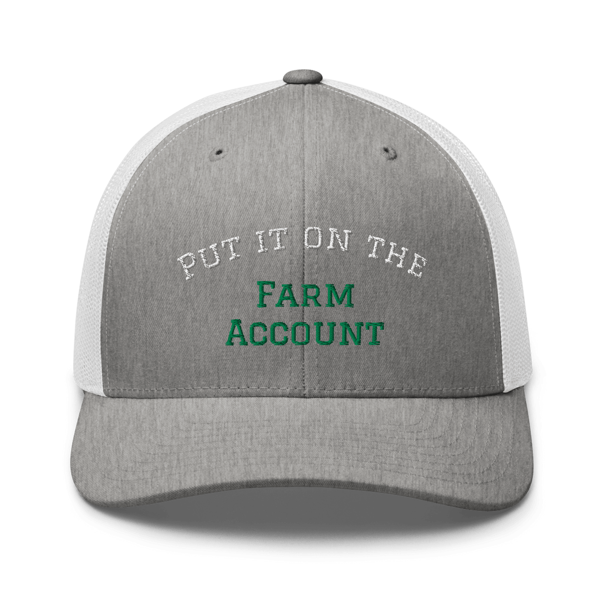 Put it on the Farm Account Trucker Hat - Heartland Stitch