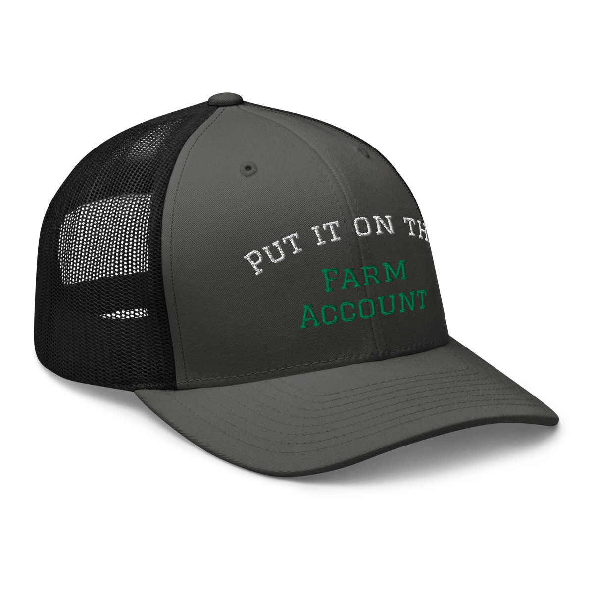 Put it on the Farm Account Trucker Hat - Heartland Stitch