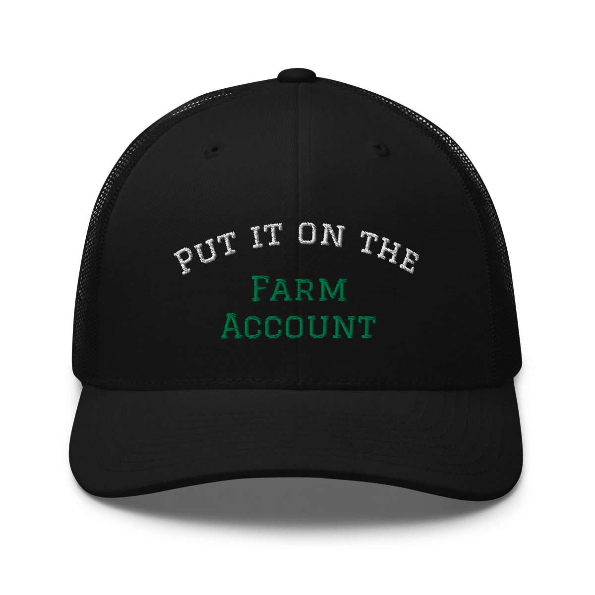 Put it on the Farm Account Trucker Hat - Heartland Stitch