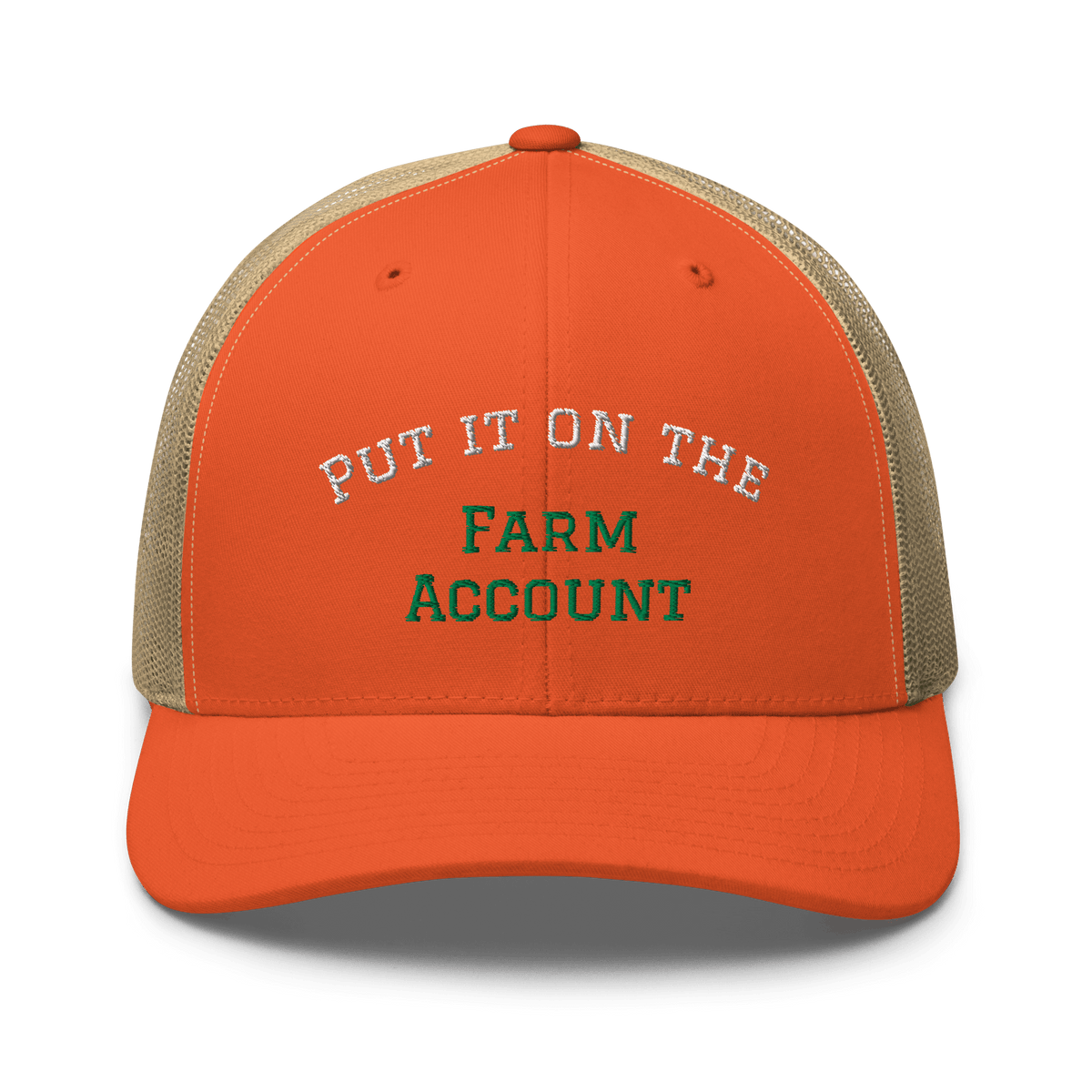 Put it on the Farm Account Trucker Hat - Heartland Stitch