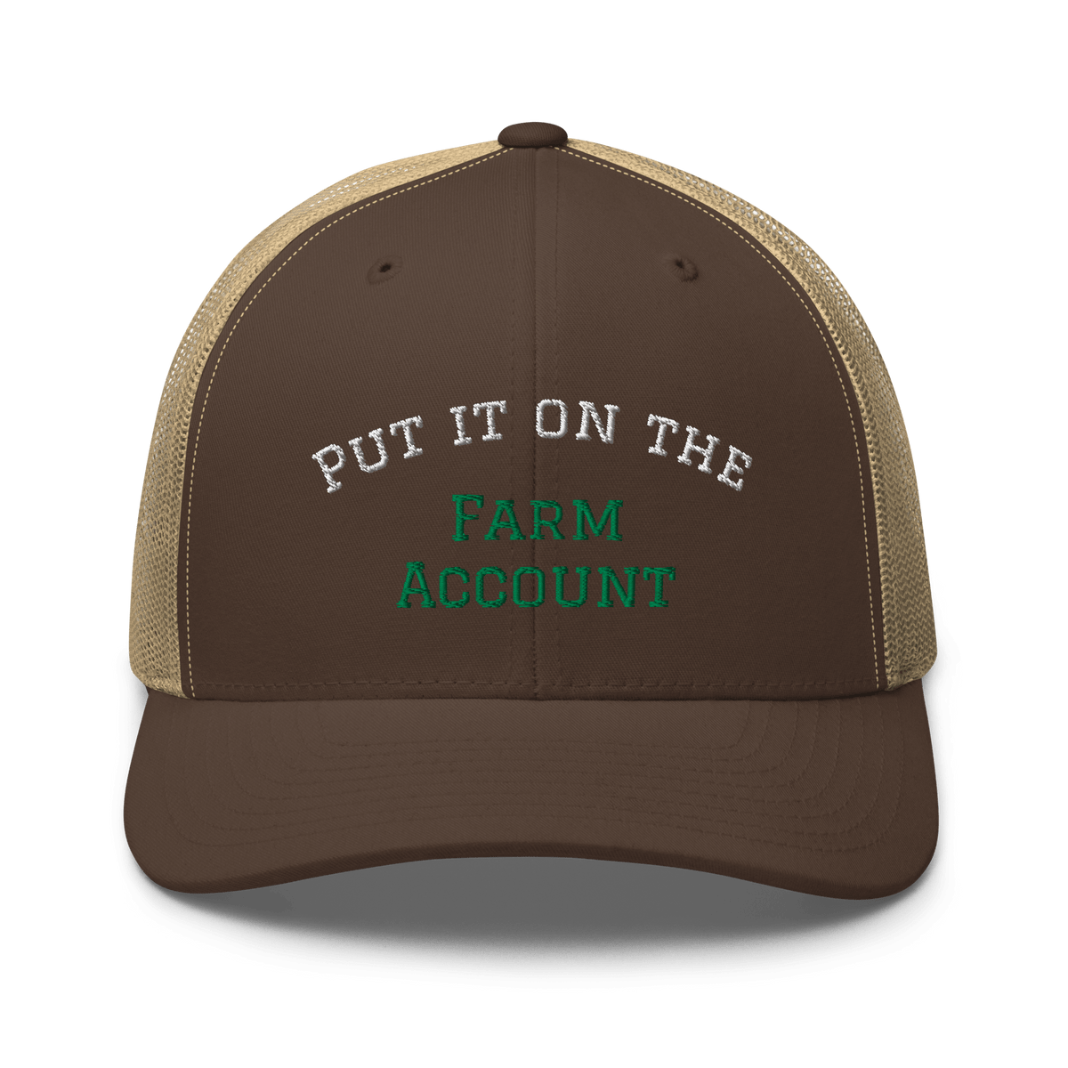 Put it on the Farm Account Trucker Hat - Heartland Stitch