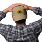 Sunflower Embroidered Dad Hat - Heartland Stitch