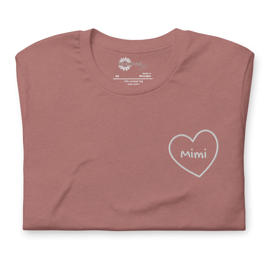 The Heartland Heart Tee - Heartland Stitch