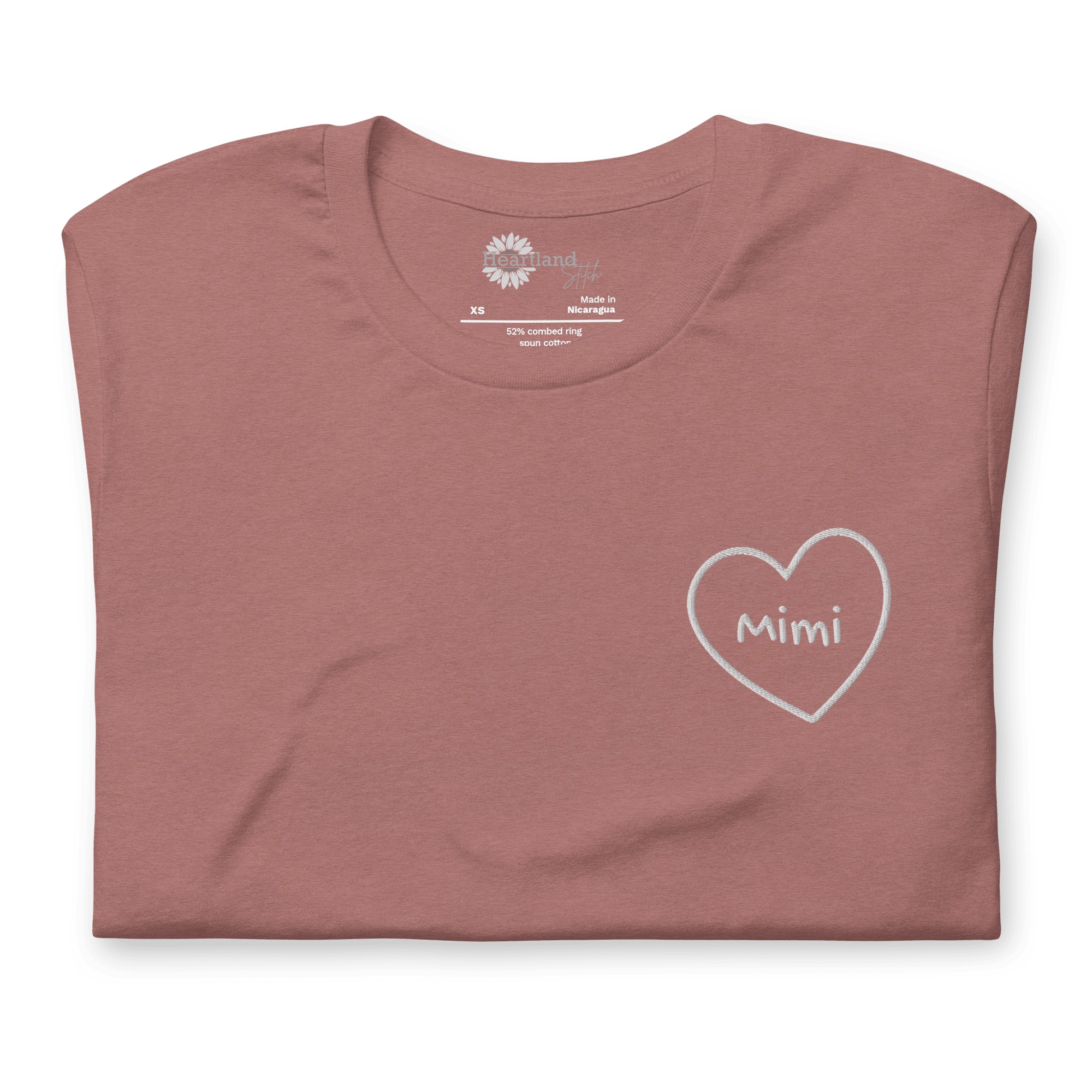 The Heartland Heart Tee - Heartland Stitch