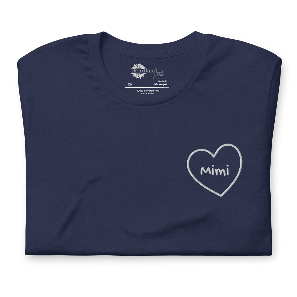 The Heartland Heart Tee - Heartland Stitch