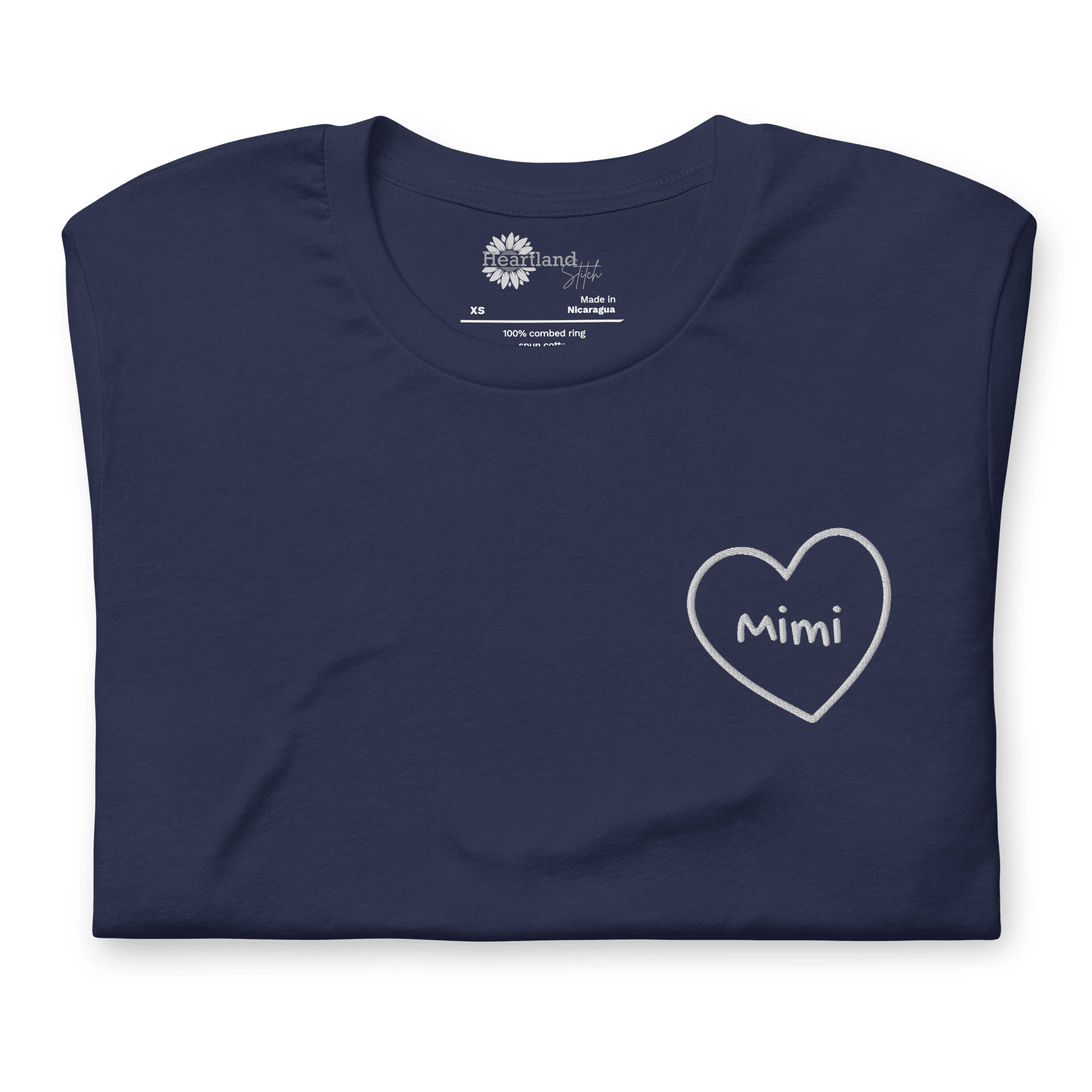 The Heartland Heart Tee - Heartland Stitch