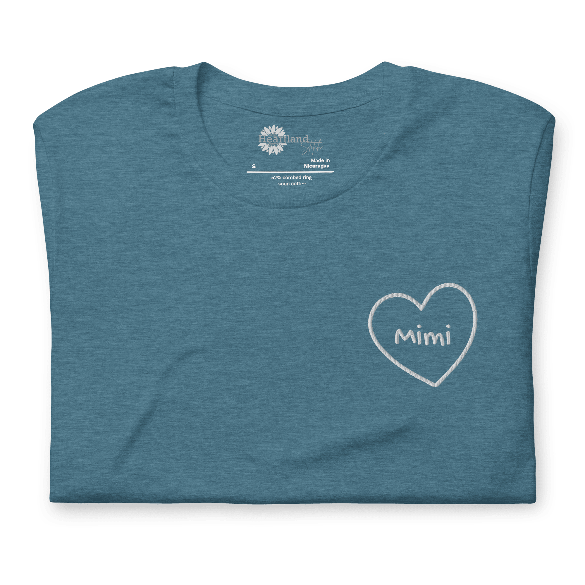The Heartland Heart Tee - Heartland Stitch
