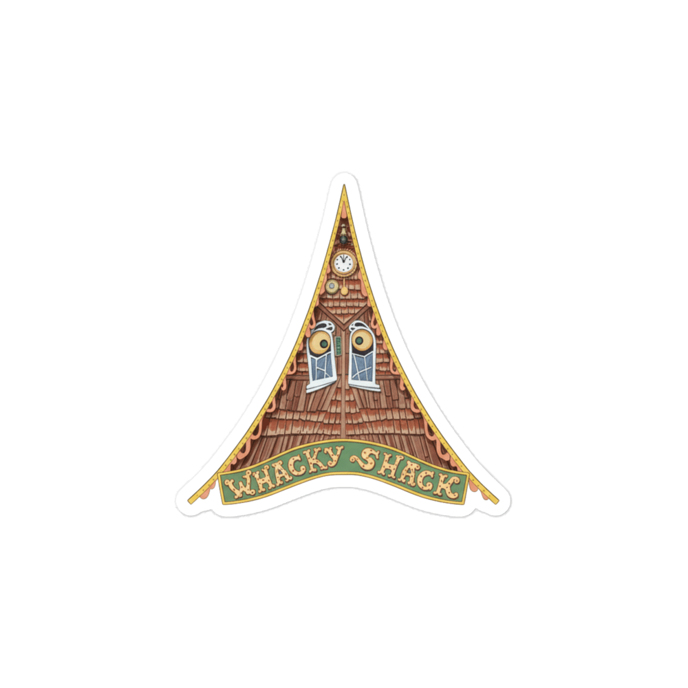 Whacky Shack Peak Vinyl Sticker - Heartland Stitch