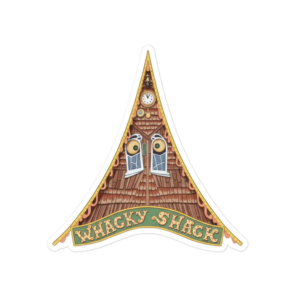 Whacky Shack Peak Vinyl Sticker - Heartland Stitch