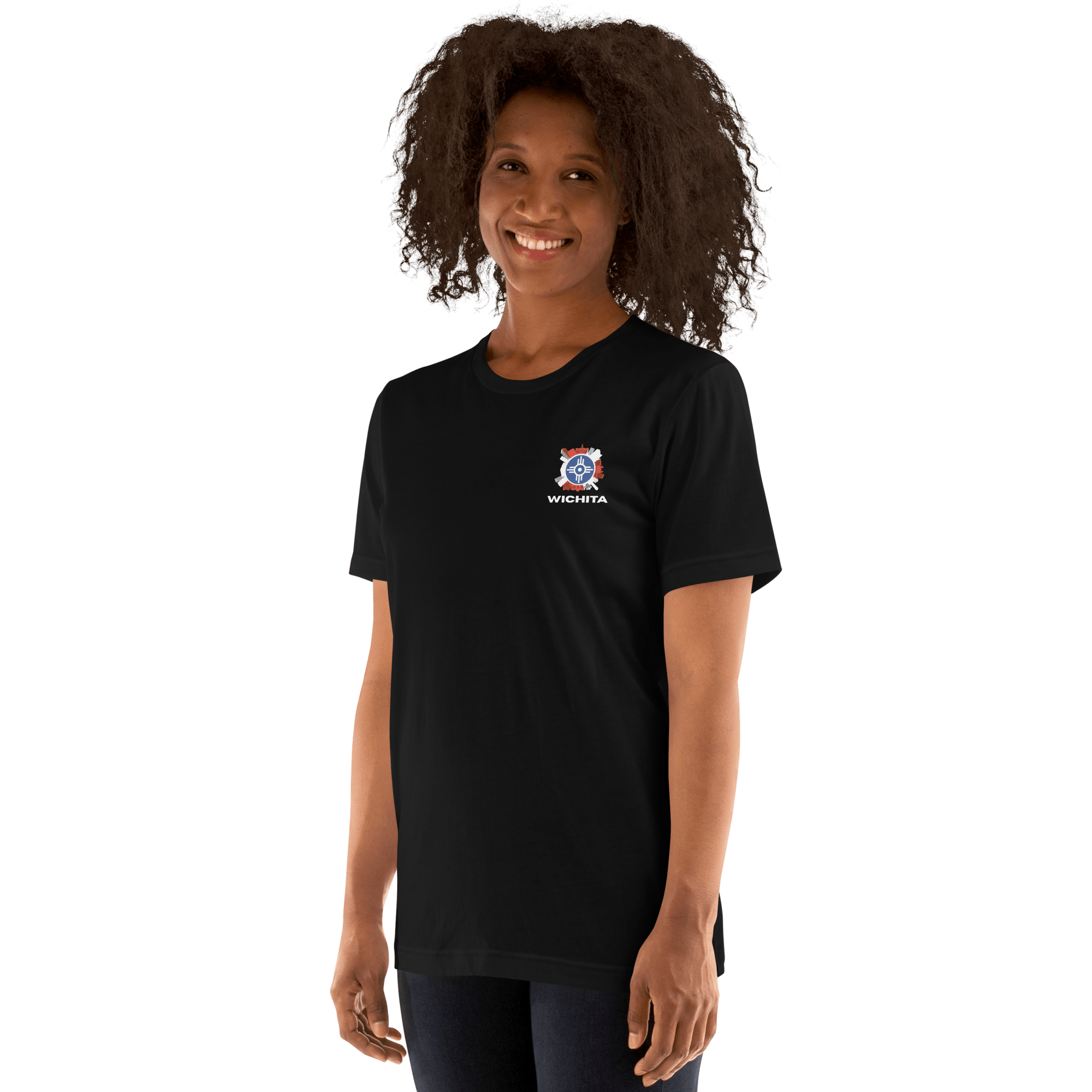 Wichita Skyline Flag Tee | Classic Fit - Heartland Stitch