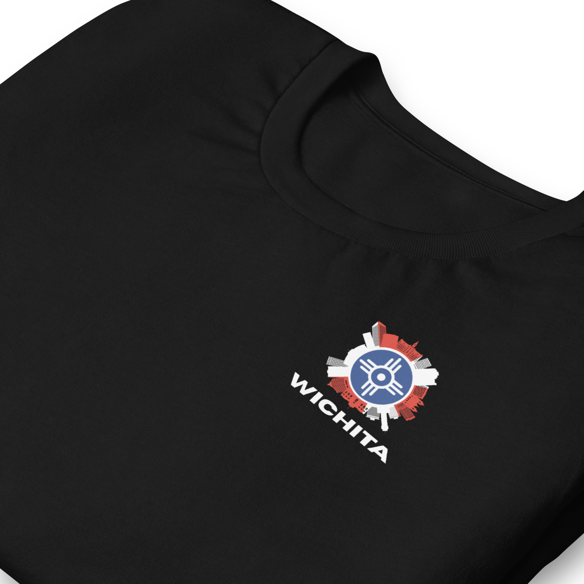Wichita Skyline Flag Tee | Classic Fit - Heartland Stitch